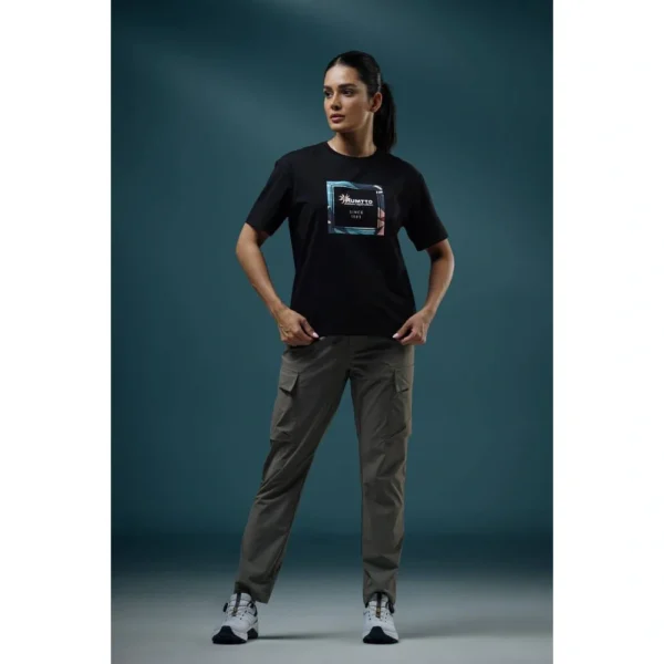 تیشرت زنانه هامتو مدل HUMTTO 28T380B-3